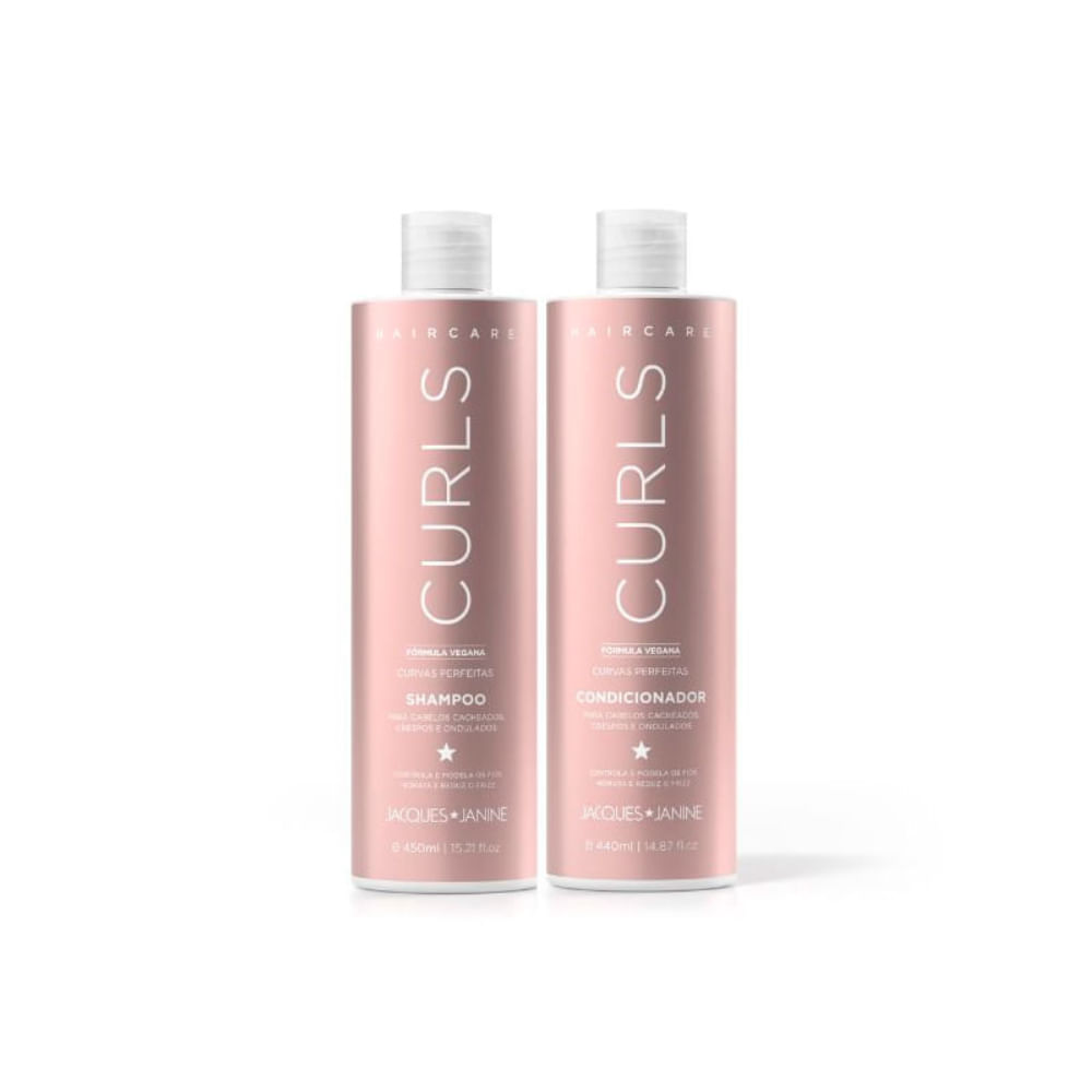 Kit Jacques Janine Shampoo + Condicionador Hair Care Curls
