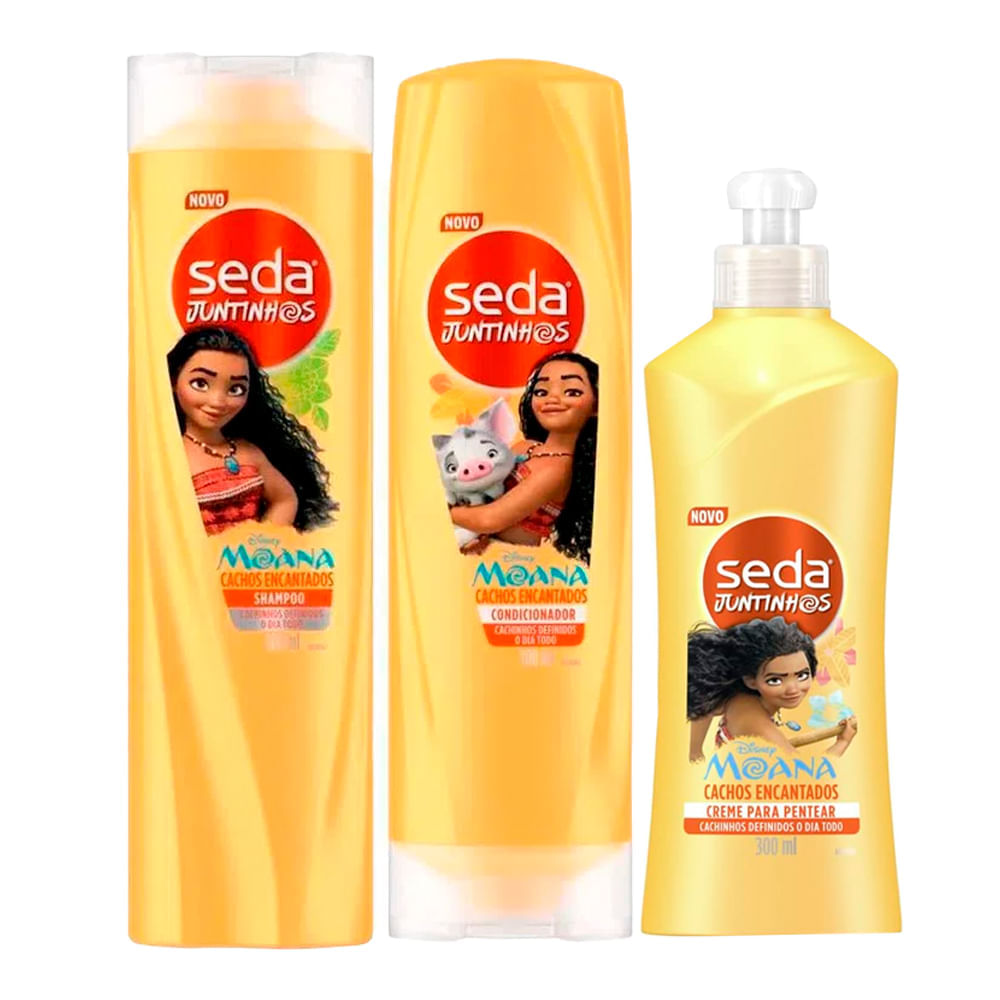 Shampoo Seda Juntinhos Cachos Encantados 300ml