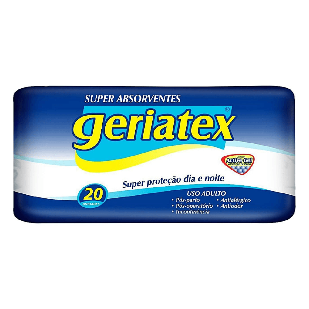 Absorvente Geriátrico Geriatex 20 Unidades