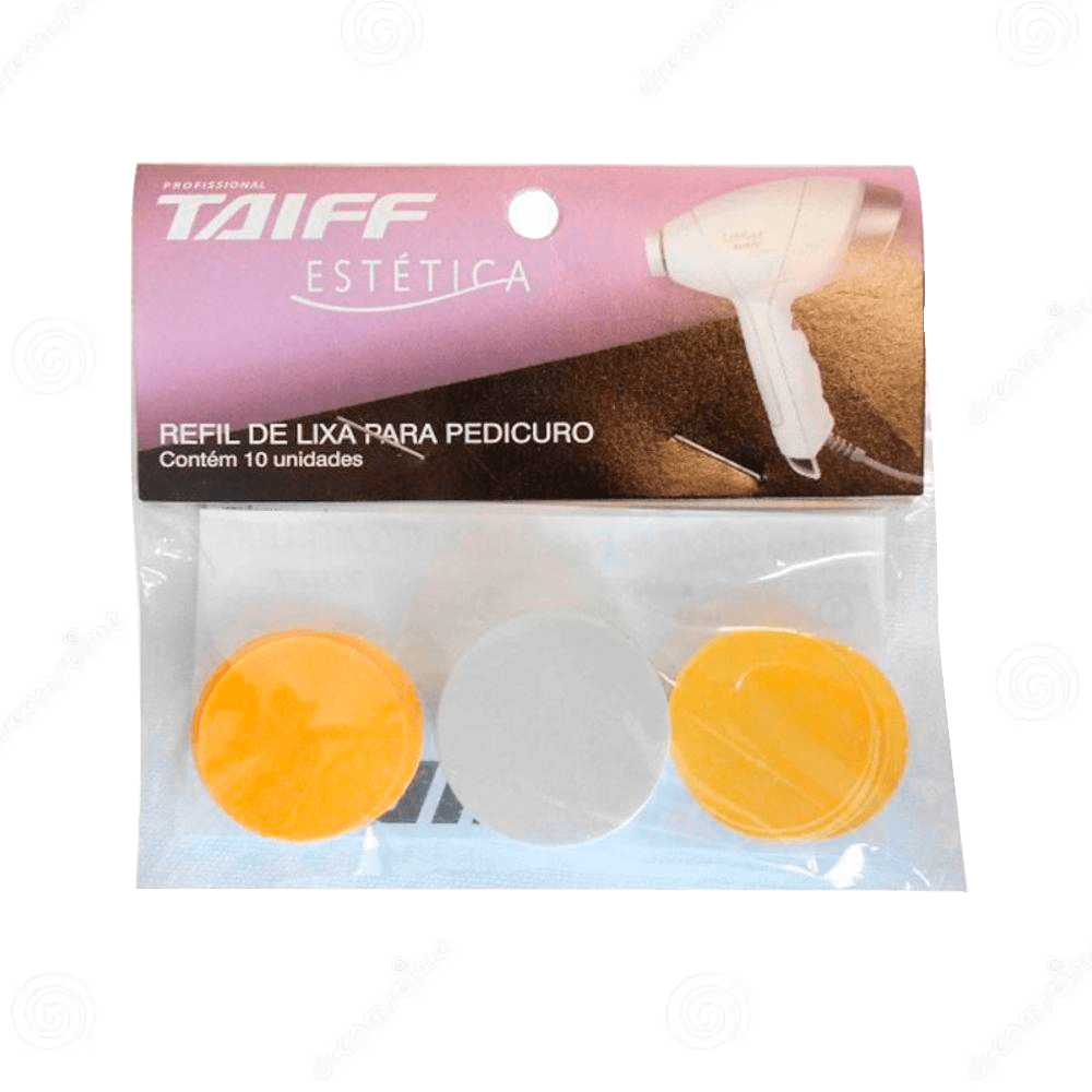Refil de Lixa para Pedicuro Taiff Estética Soft Feet