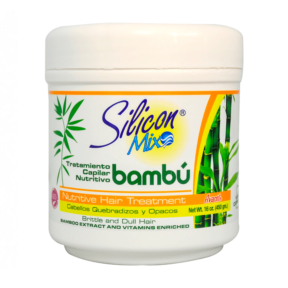 Máscara De Tratamento Capilar Nutritivo Silicon Mix Bambu 450g