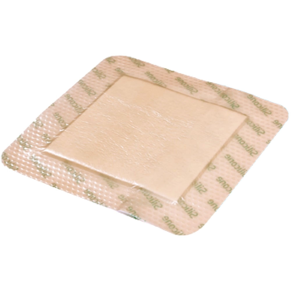 Curativo Silicone Aderente Absorvente Vita Medical 10x10cm