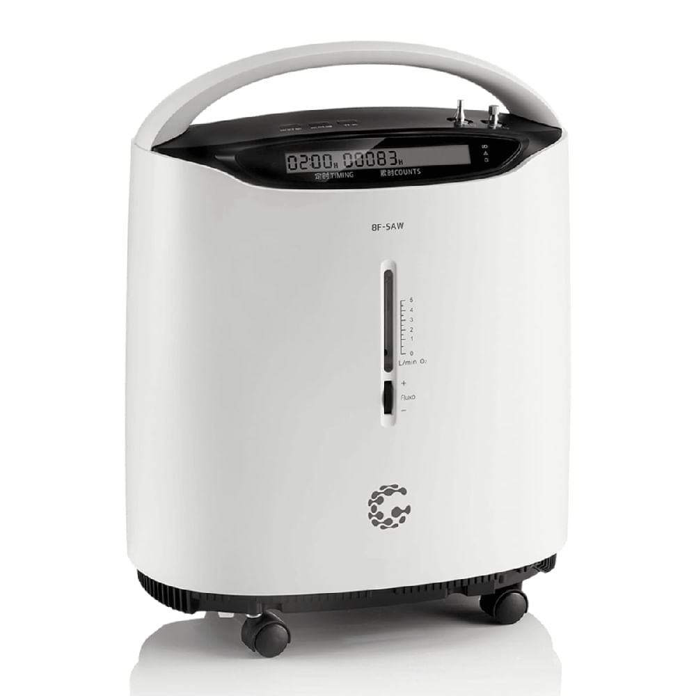 Concentrador de Oxigênio Gaslive 5L com Nebulizador Integrado 8F 5AW