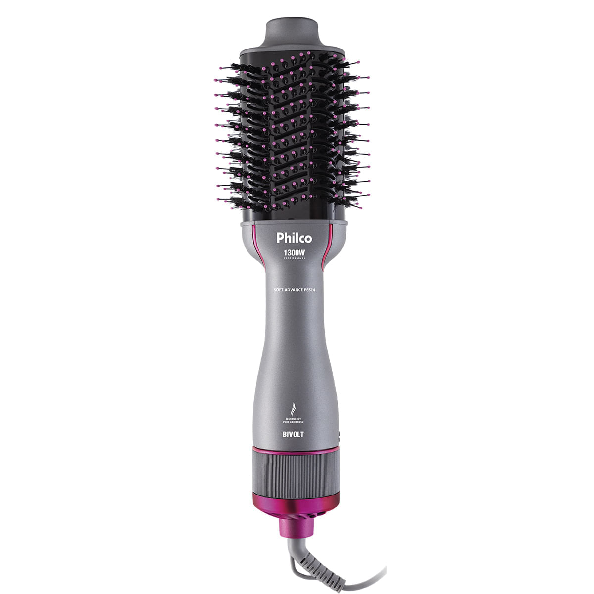 Escova Secadora Philco Soft Advance PES14 4 em 1 Bivolt