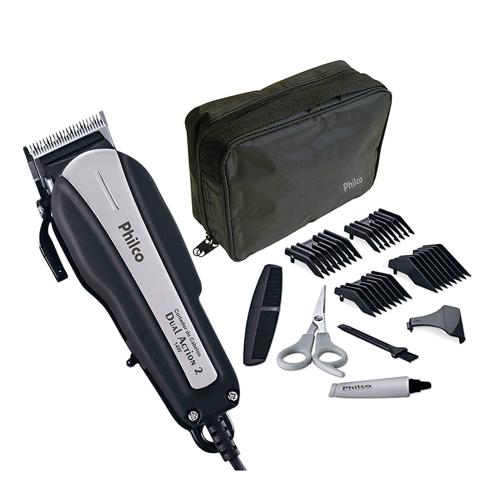 Cortador de Cabelos Philco Dual Action 220V