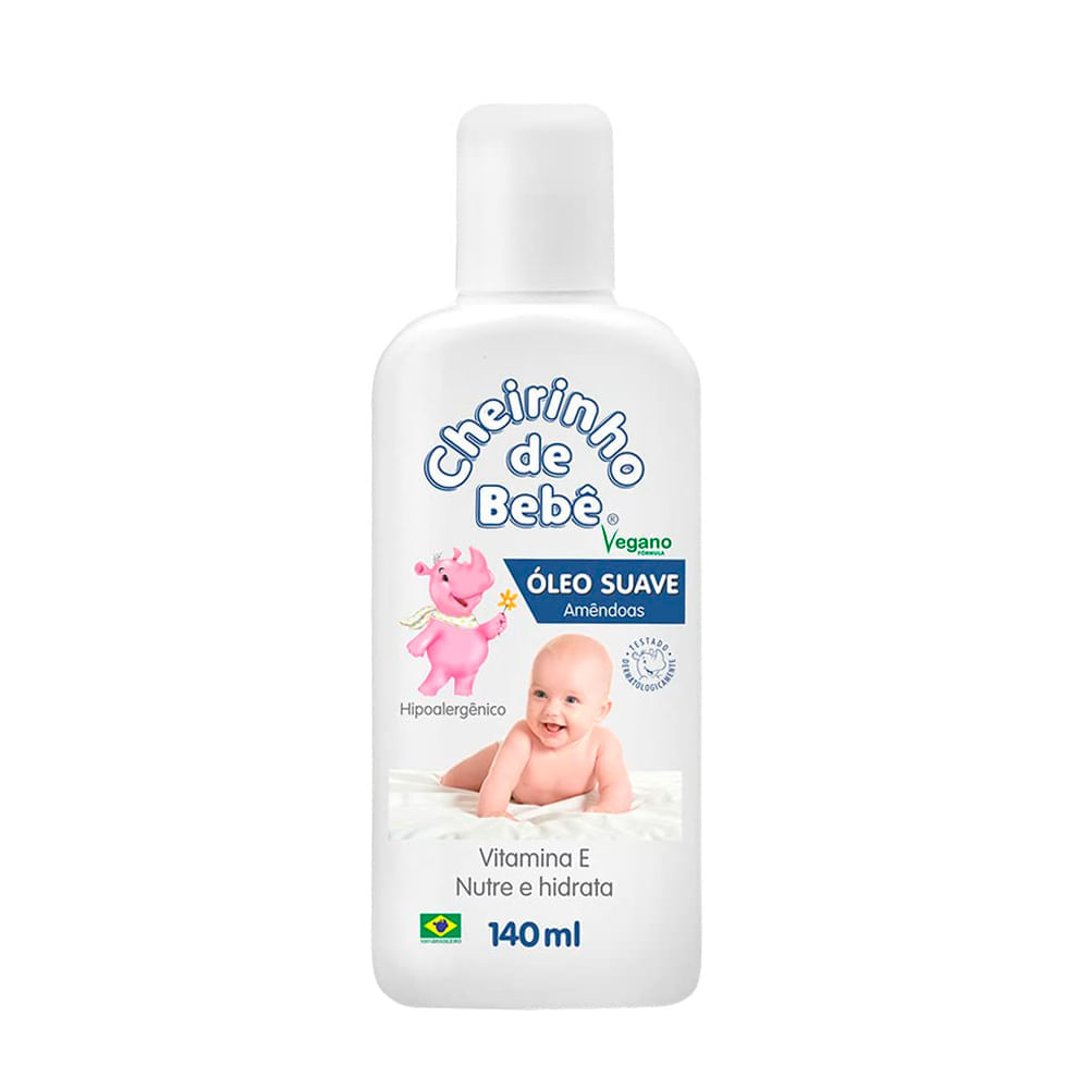 Óleo Corporal Cheirinho De Bebê 140ml