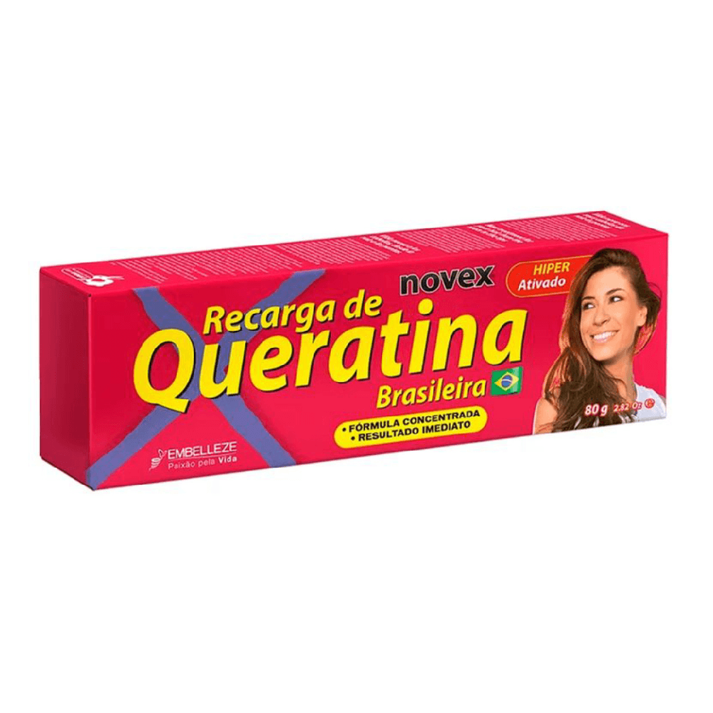 Máscara Capilar Novex Recarga De Queratina 80g