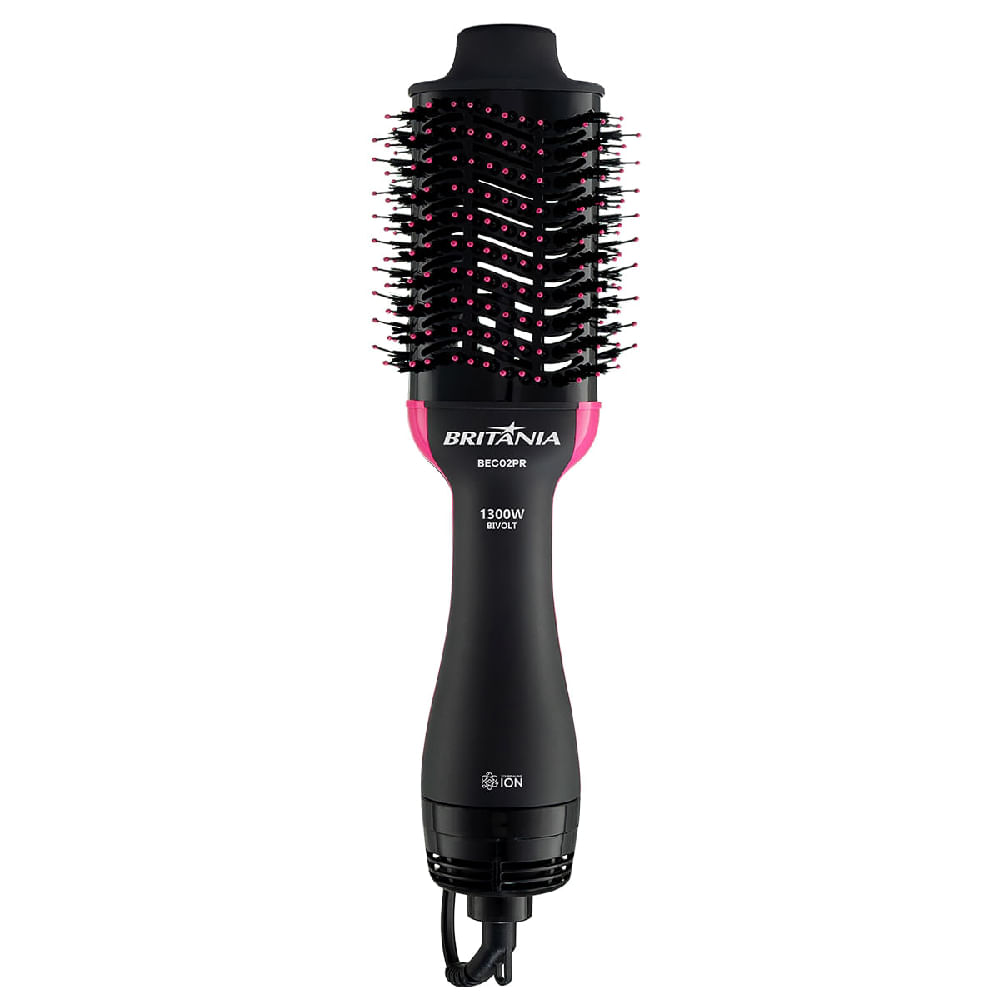 Escova Secadora 4 em 1 Britânia BEC02PR Bivolt 1300W