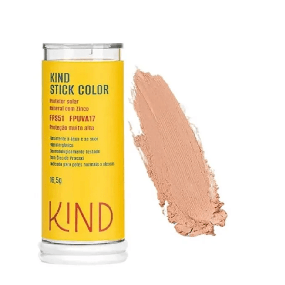 Protetor Solar Mineral Natural Stick Color Kind Fps51 Fpuva17 Kind K40 16,5g