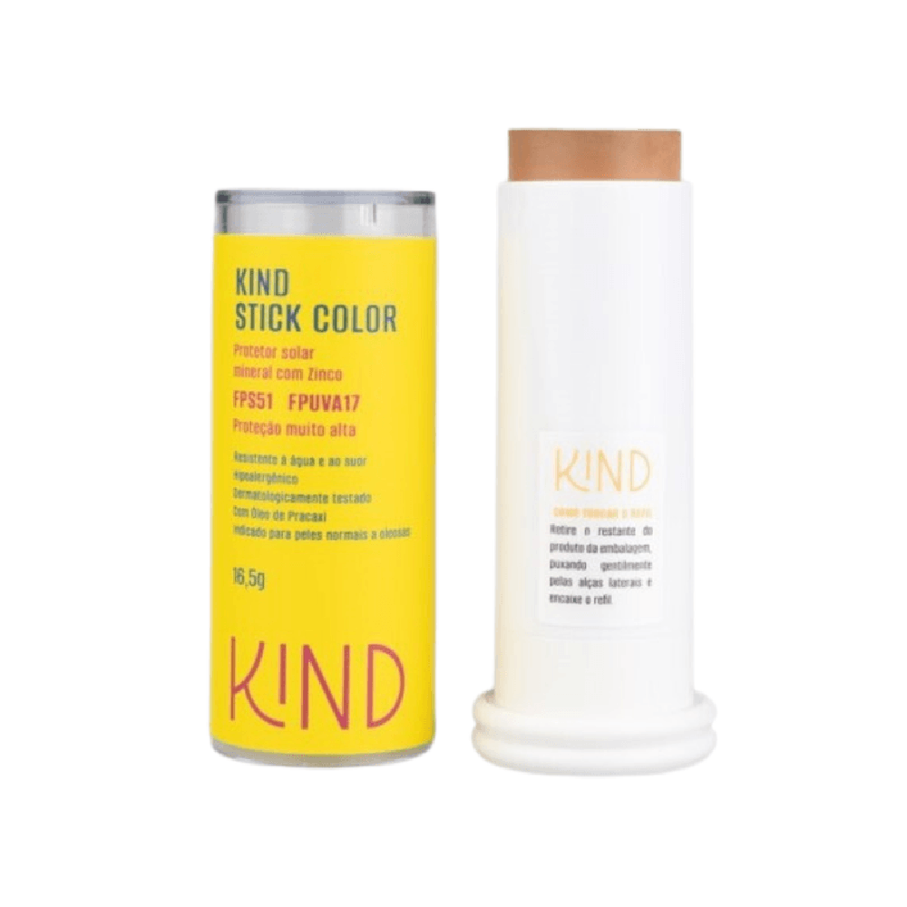 Protetor Solar Mineral Natural Stick Color Kind Fps51 Fpuva17 Kind K100 16,5g