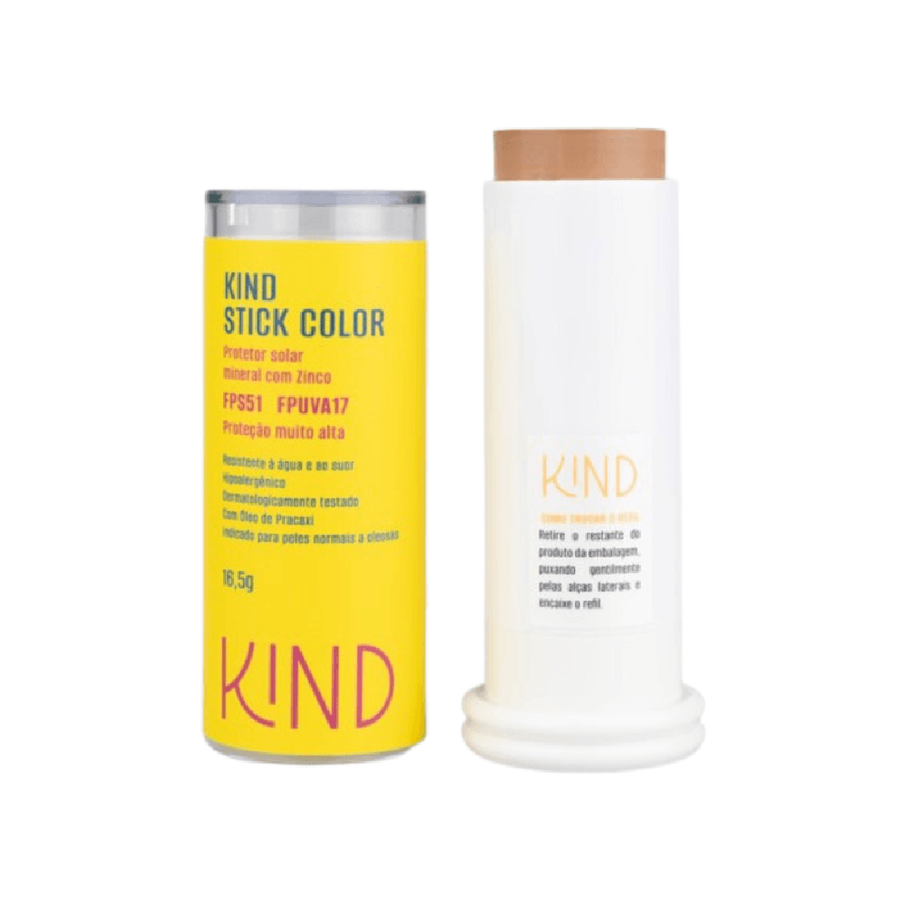 Protetor Solar Mineral Natural Stick Color Kind Fps51 Fpuva17 Kind K90 16,5g