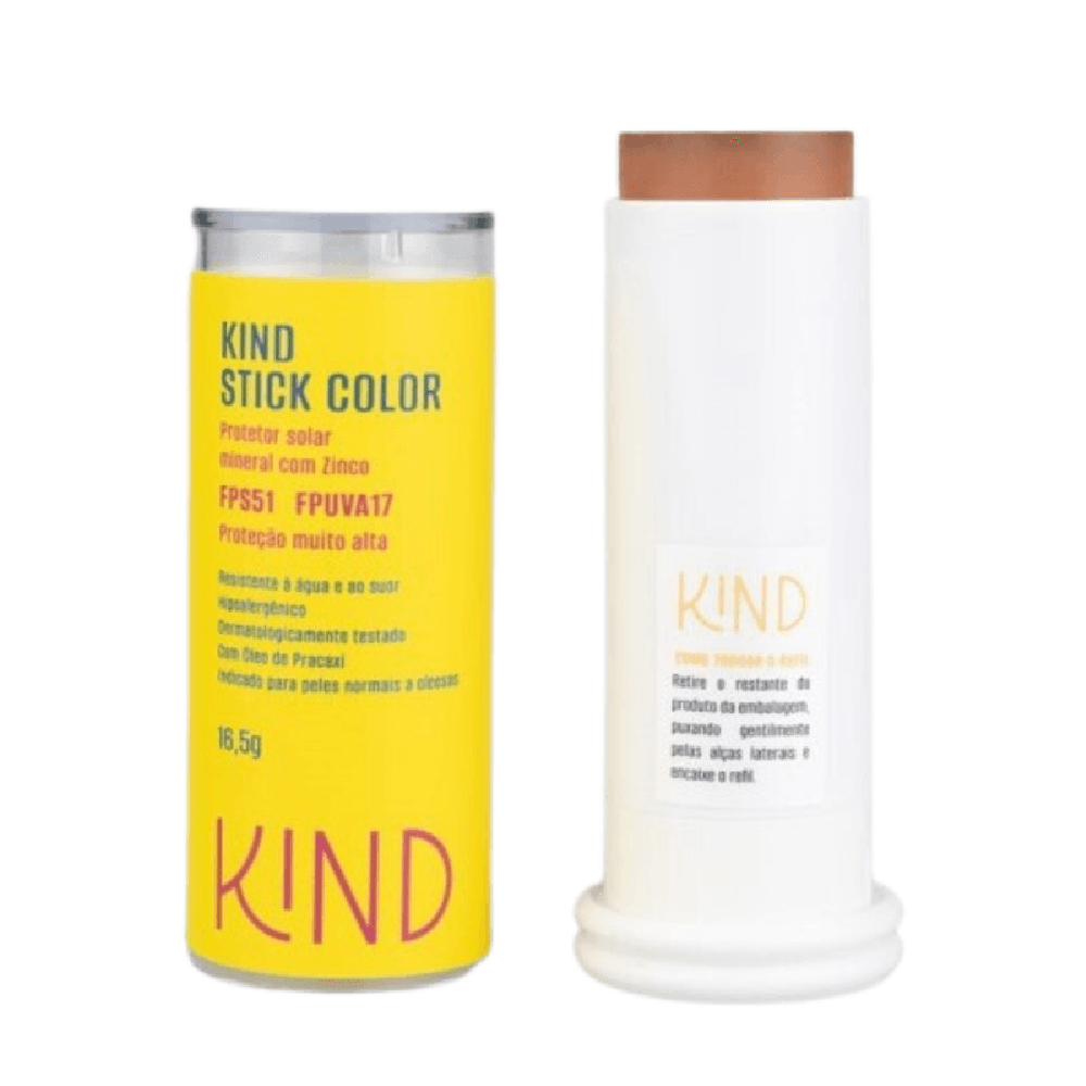 Protetor Solar Mineral Natural Stick Color Kind Fps51 Fpuva17 Kind K140 16,5g