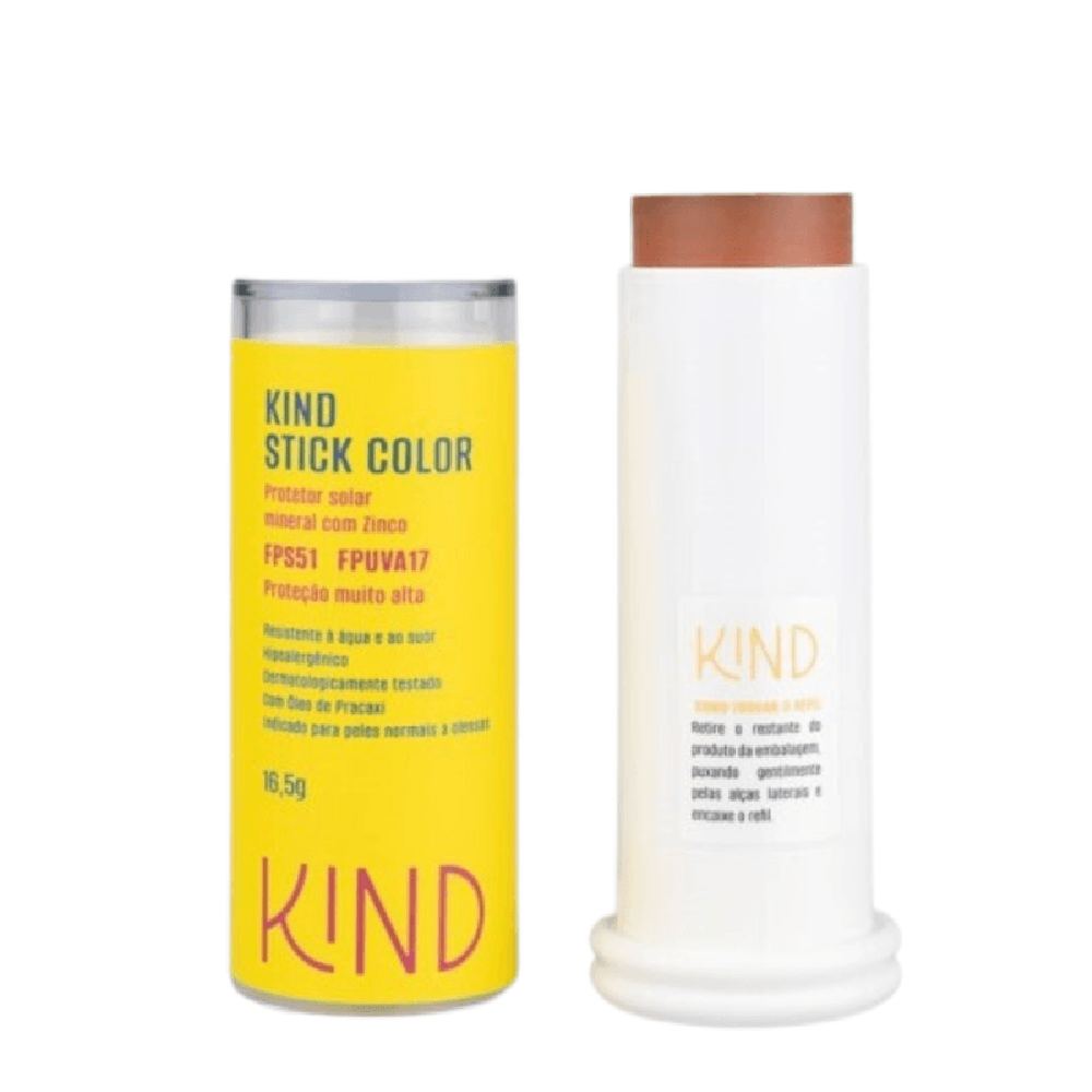 Protetor Solar Mineral Natural Stick Color Kind Fps51 Fpuva17 Kind K130 16,5g
