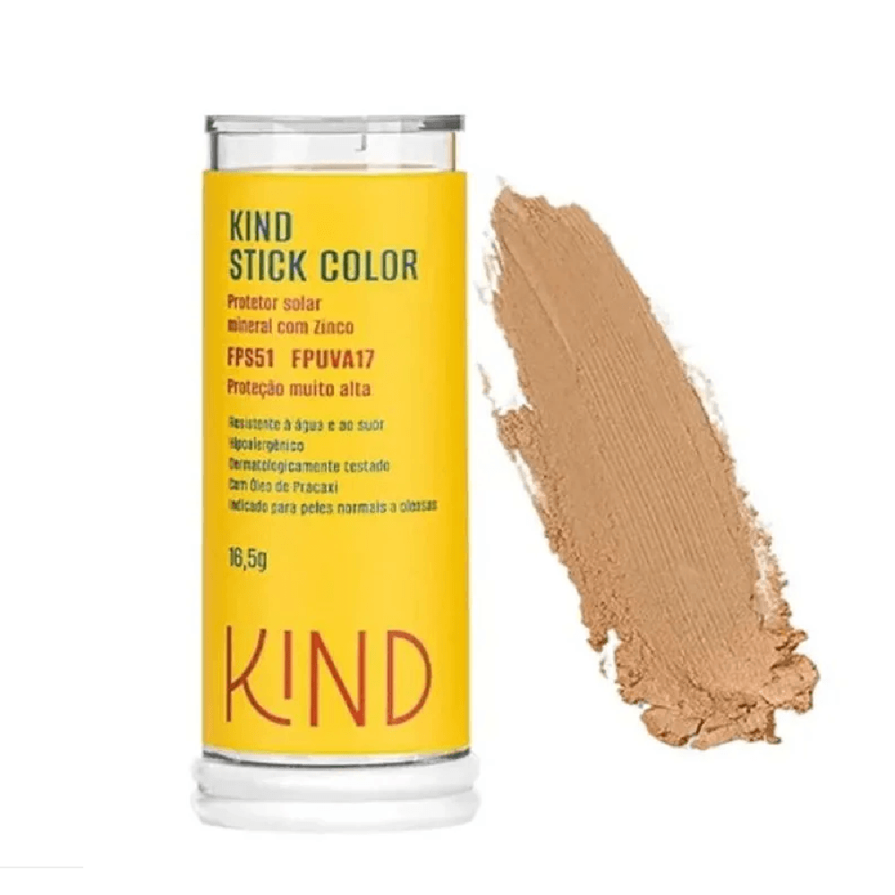 Protetor Solar Mineral Natural Stick Color Kind Fps51 Fpuva17 16,5g Kind K60