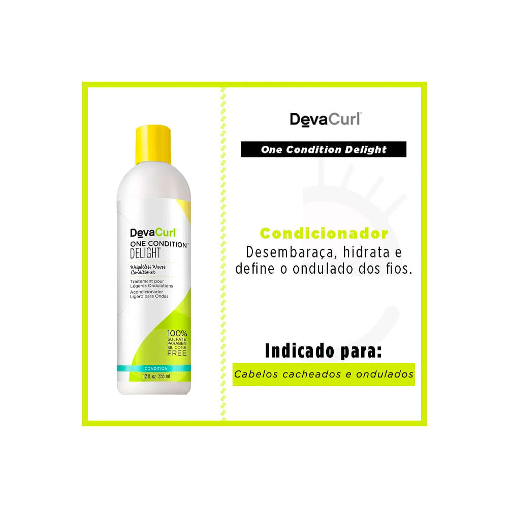 Deva Curl One Condition Delight - Condicionador 355ml