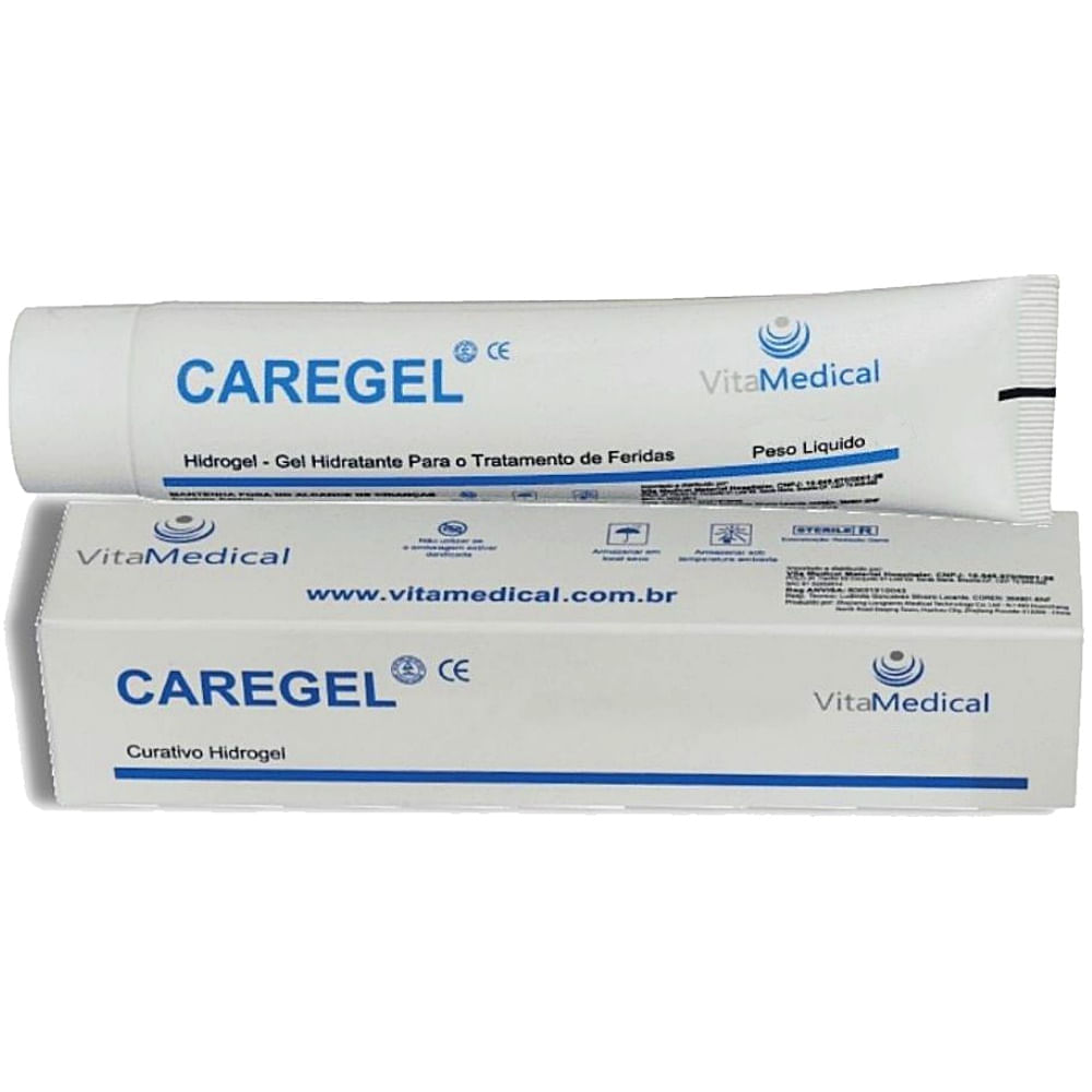 Curativo Hidrogel Caregel Hidrogel 30g