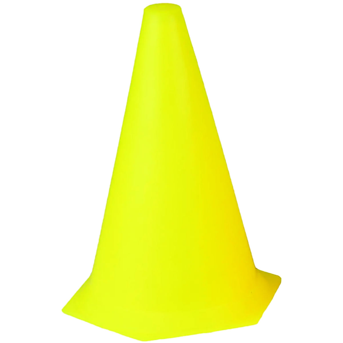 Cone para Treino Kallango 24cm sem Orifício Amarelo