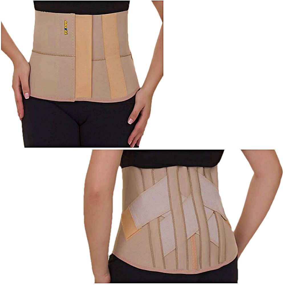 Colete Elástico Putti Artipé Baixo Bege Tamanho M