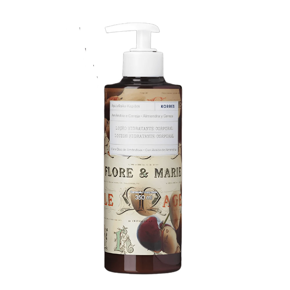 Creme Hidratante Corporal Korres Cereja E Amêndoa 350ml