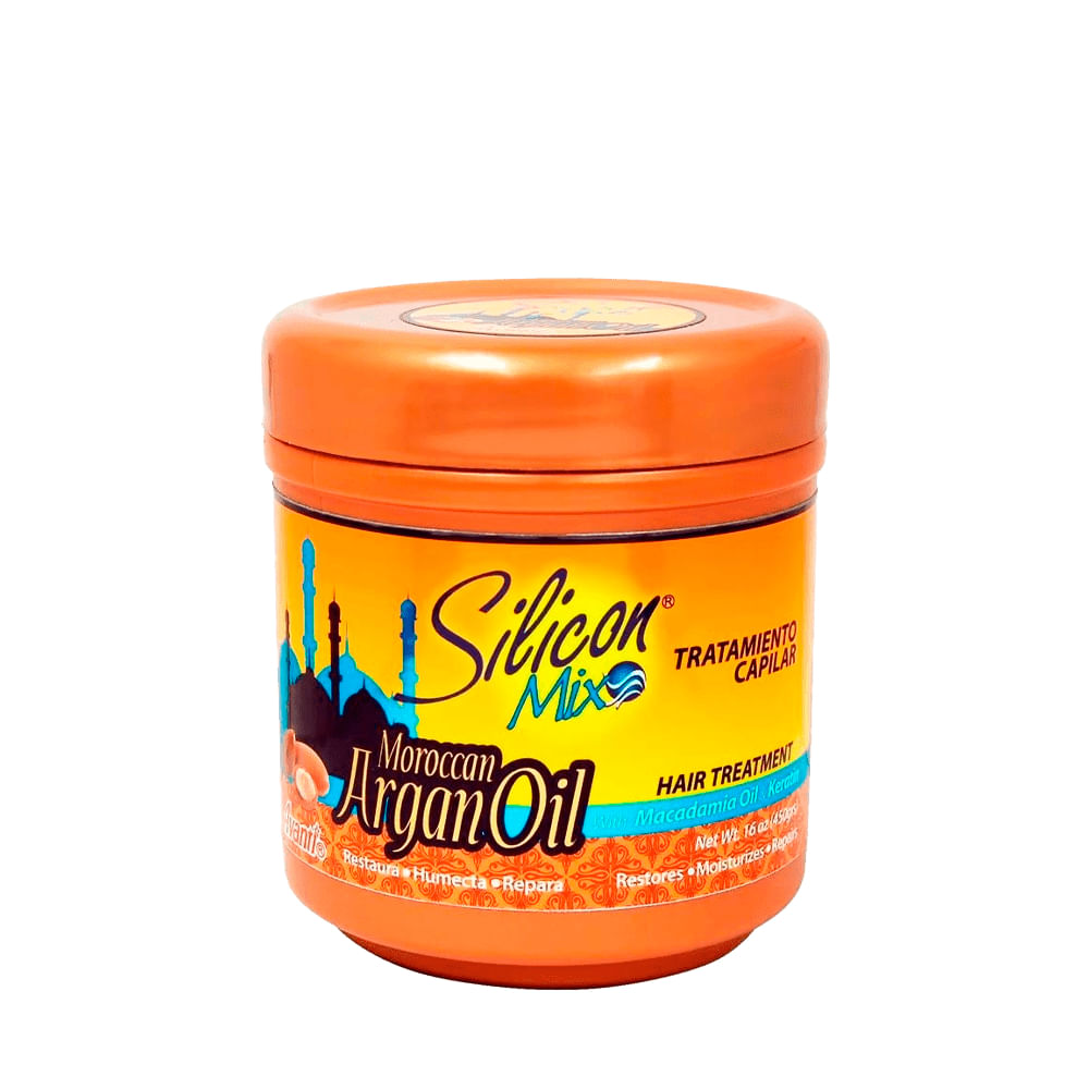 Máscara De Tratamento Silicon Mix Moroccan Argan Oil 450ml