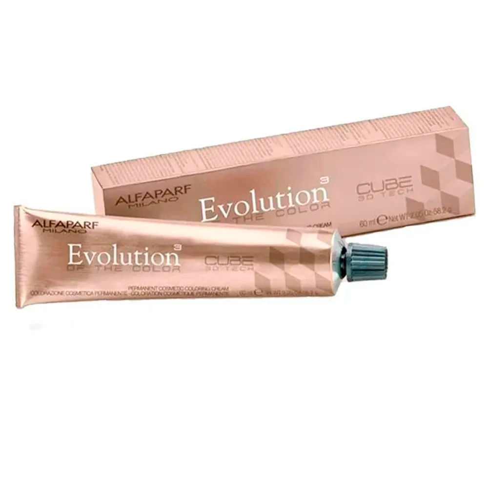 Tintura Creme Alfaparf Evolution Louro Escuro Dourado Iris 6.32