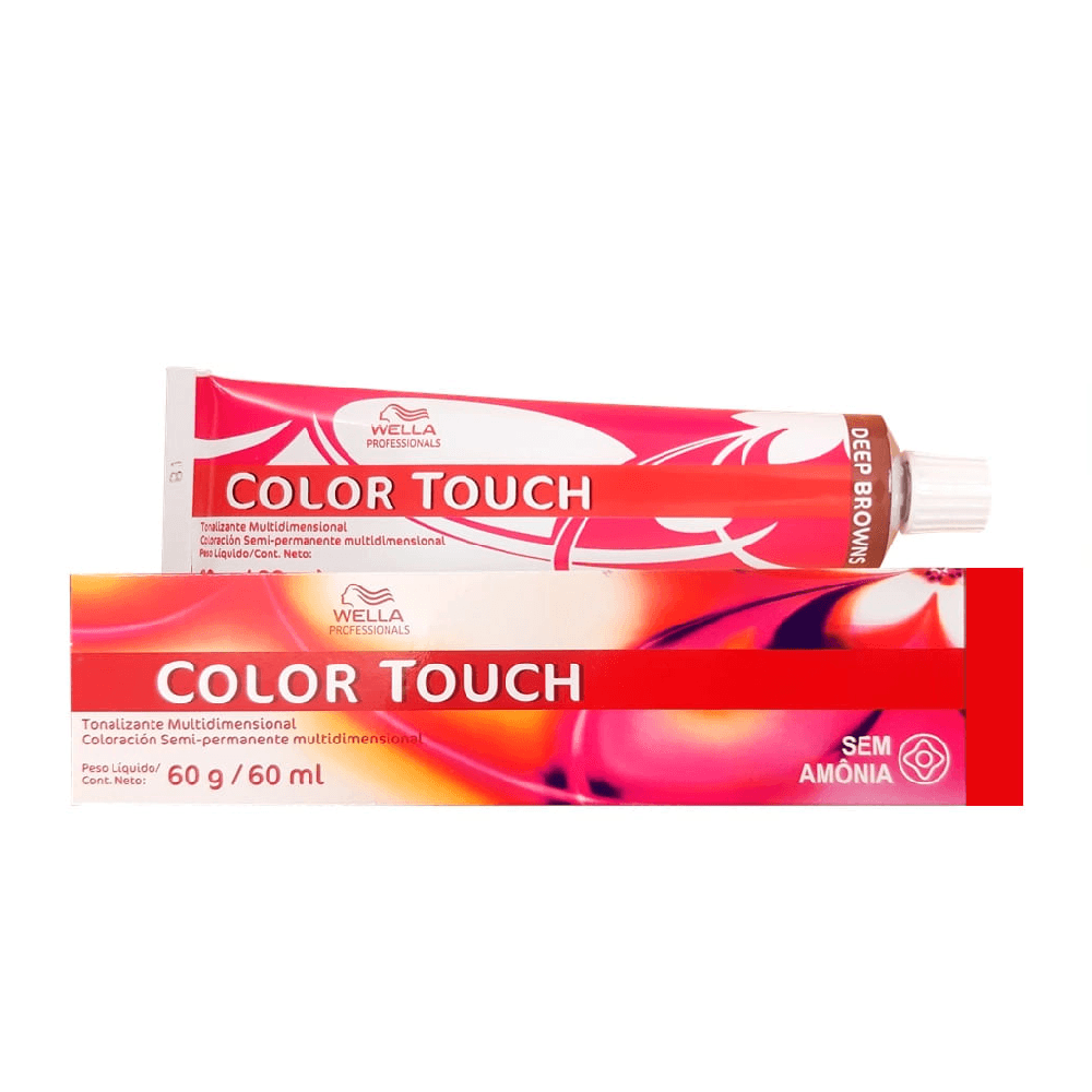 Tonalizante Color Touch Castanho Escuro Violeta Intenso 3/66