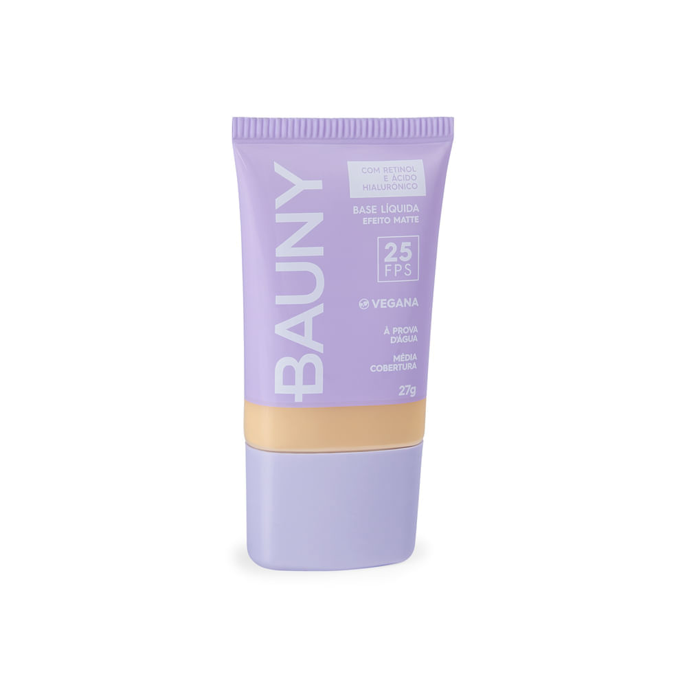 Base Facial Efeito Matte Cor Bauny 010