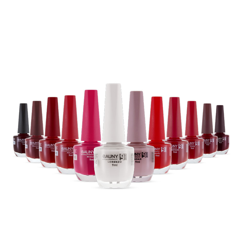 Kit De Esmalte Com 12 Novas Cores