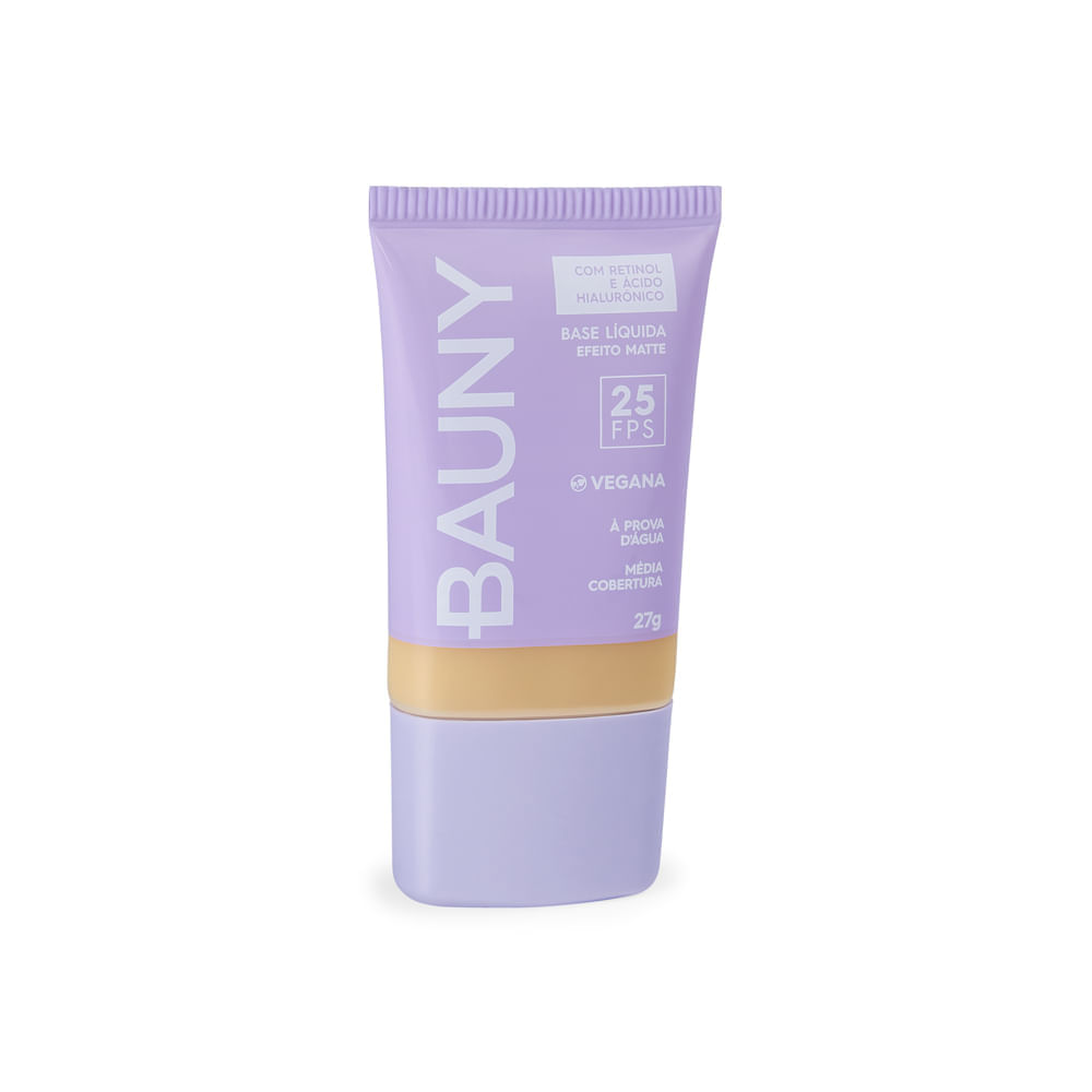 Base Facial Efeito Matte Cor Bauny 020