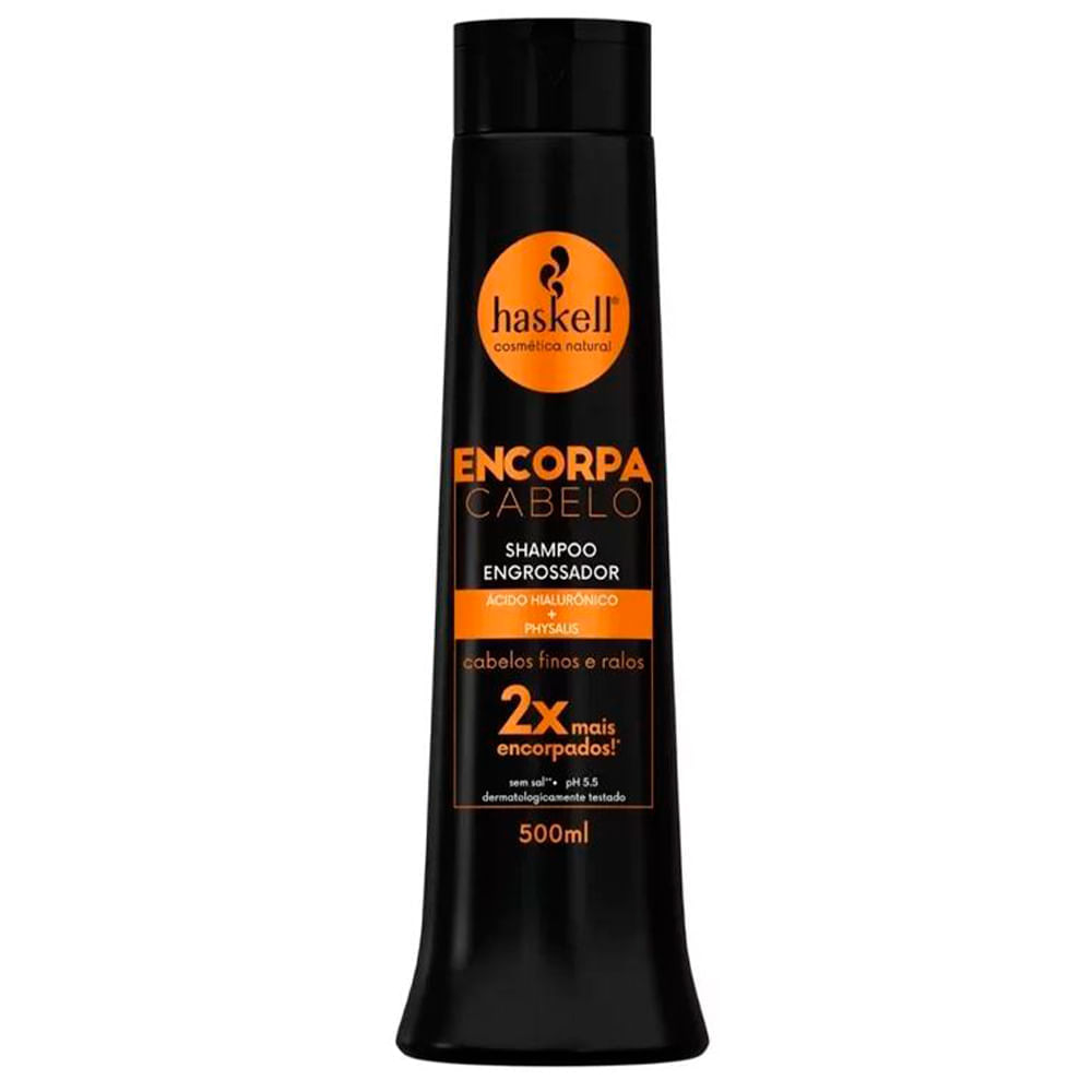 Shampoo Engrossador Haskell Encorpa Cabelo 500ml
