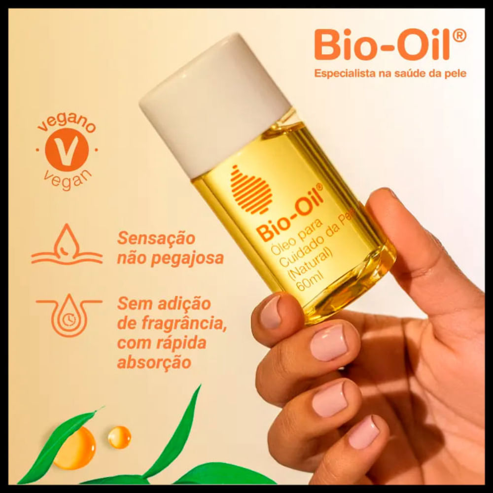 Bio-Oil Óleo Hidratante 100% Natural 60ml