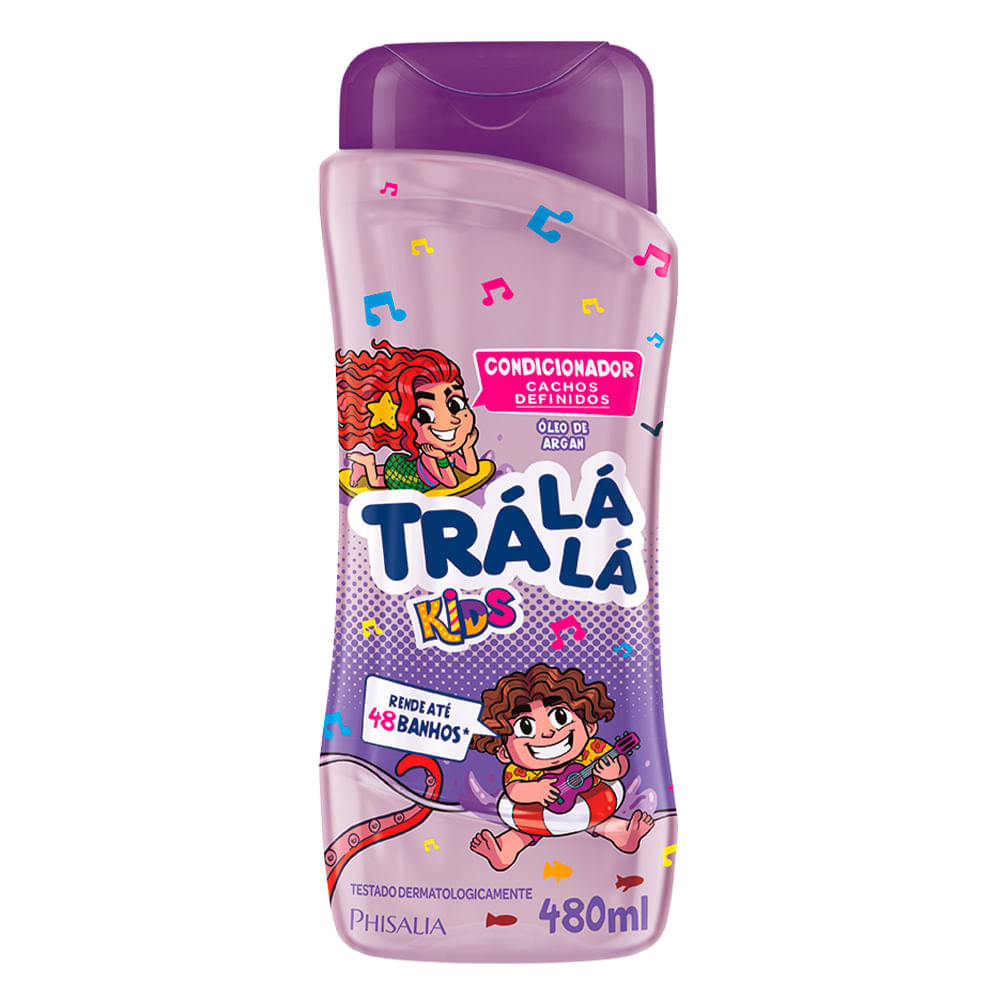 Condicionador Infantil Trá Lá Lá Kids Cachos 480ml