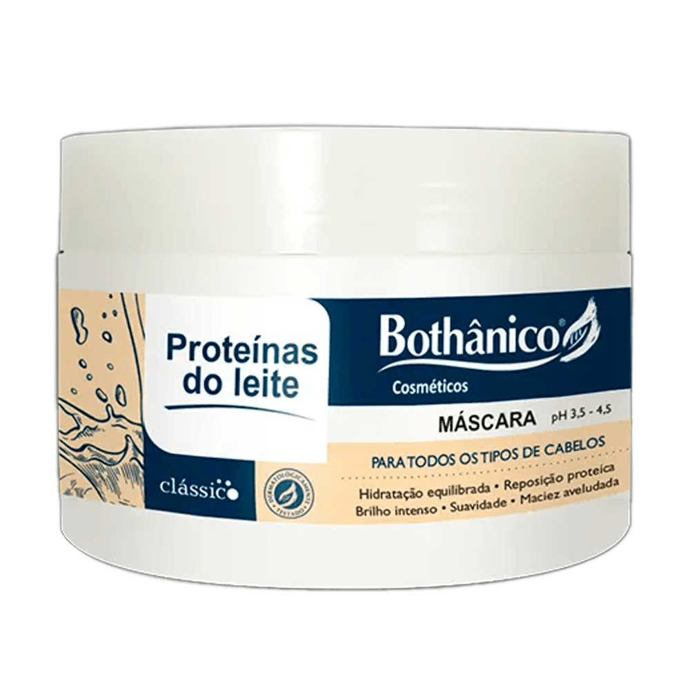 Máscara Capilar Bothânico Hair Proteínas Do Leite 250g