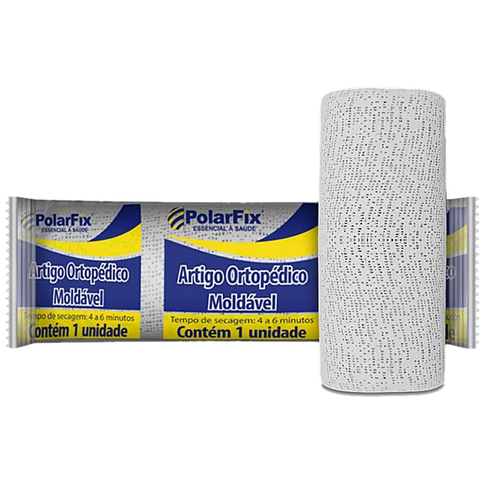 Atadura De Gesso Polarfix 6cmx2m Unidade