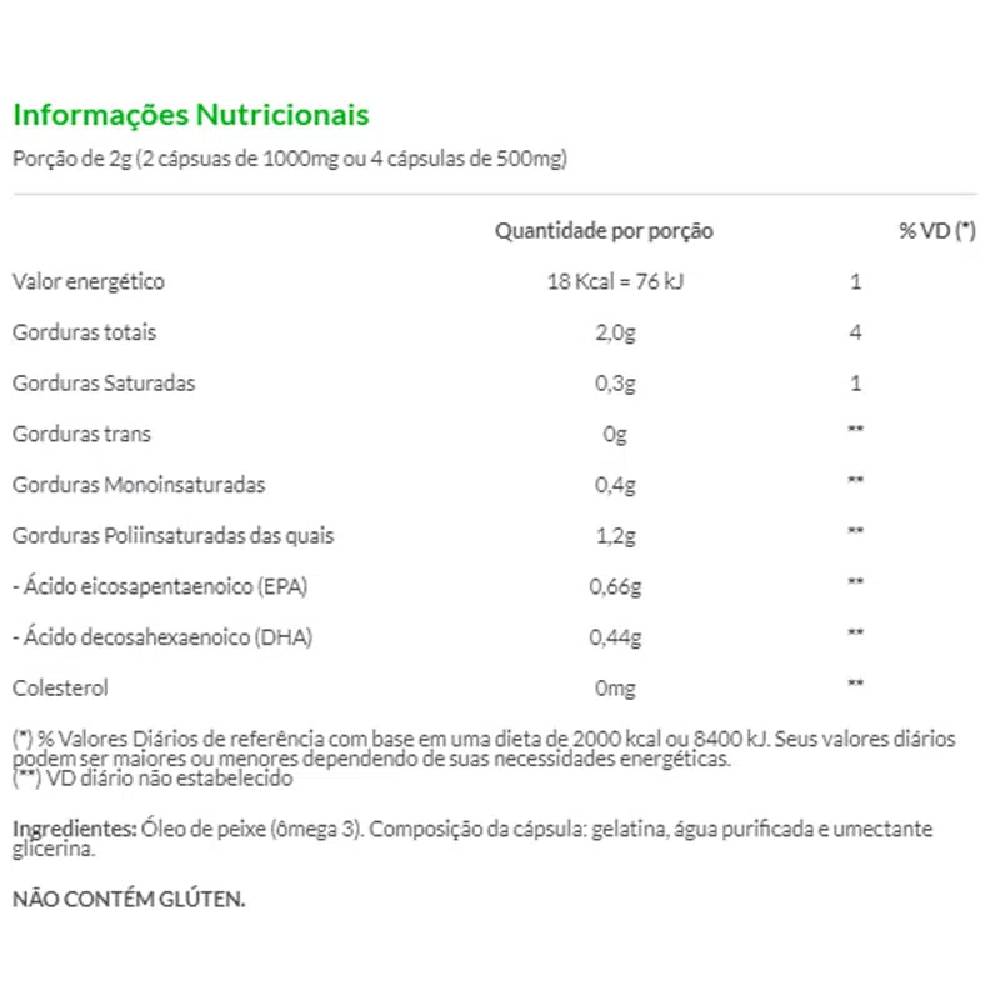 Suplemento Vitamínico Super Ômega 3 TG Essential Nutrition 240 cápsulas