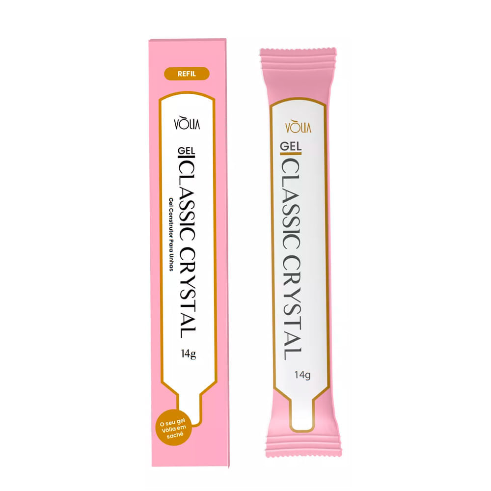 Gel Vòlia Classic Crystal em Sachê 14g