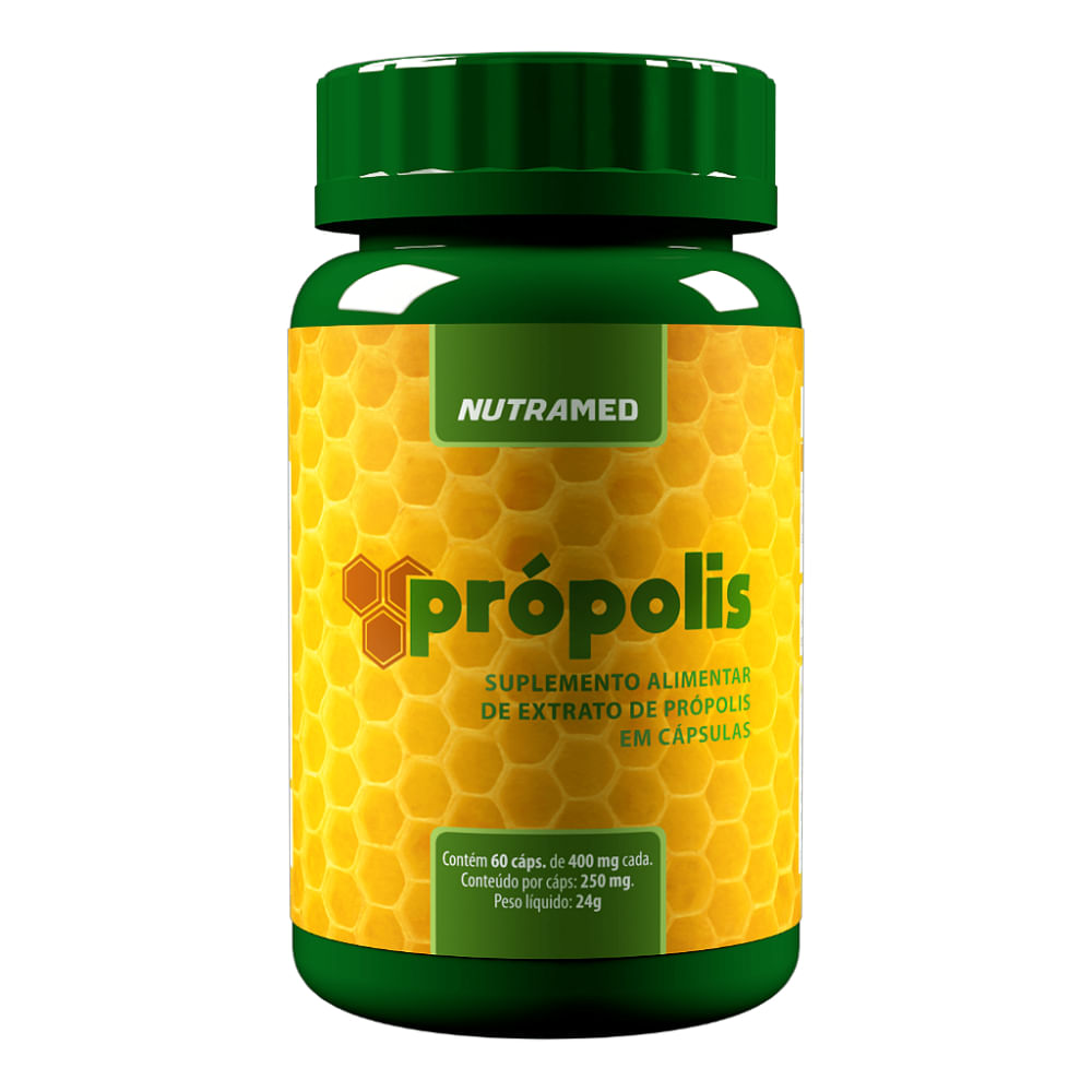 Própolis Com 60 Cápsulas