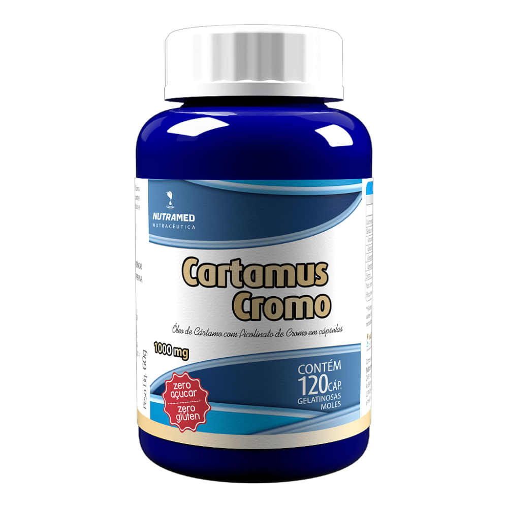 Cartamus Cromo Com 120 cápsulas