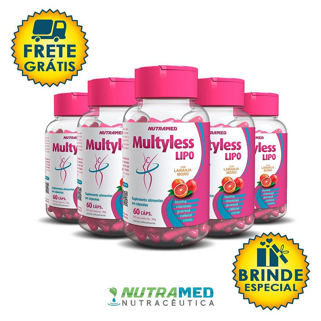 Multyless Lipo Kit Com 5 Unidades