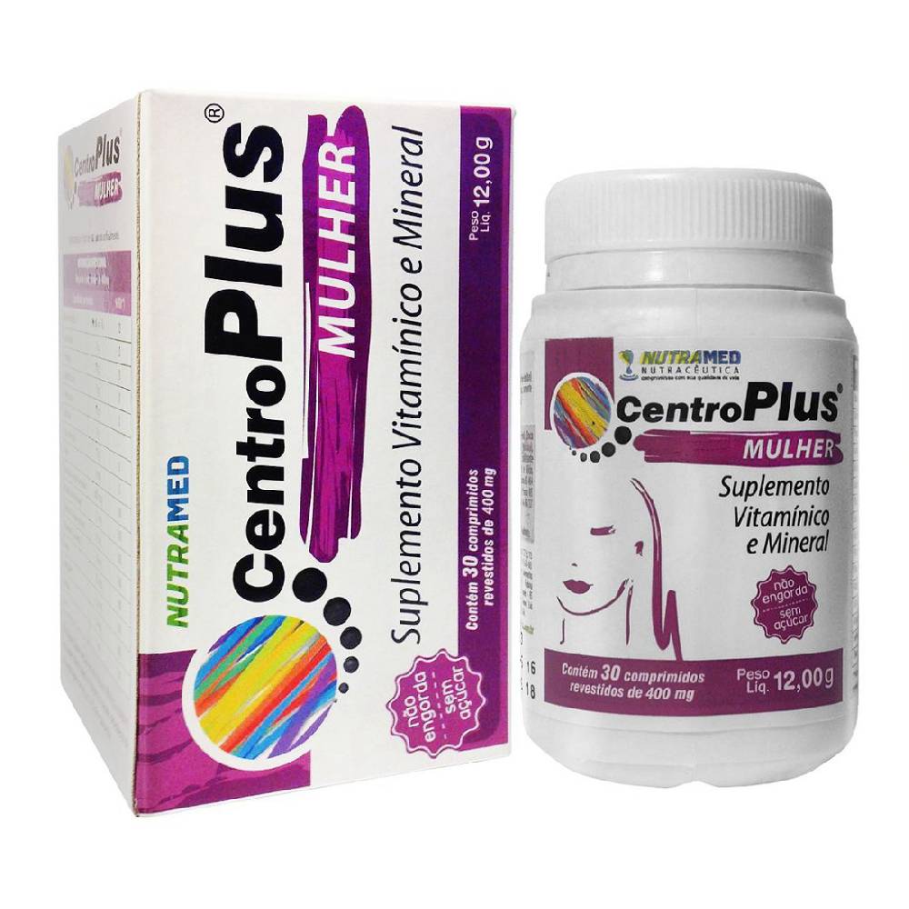 Polivitamíico Centroplus Mulher 30 Comprimidos