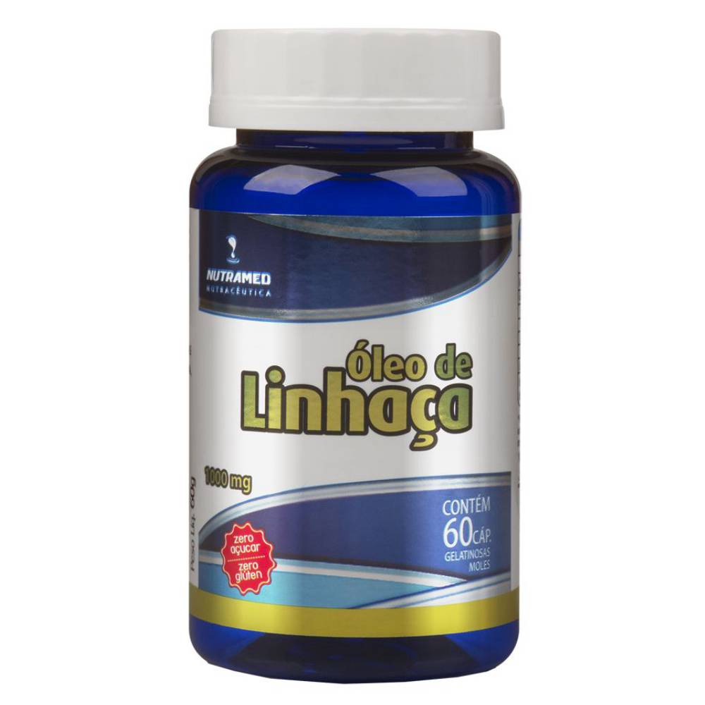 Óleo de Linhaça 60 Cápsulas