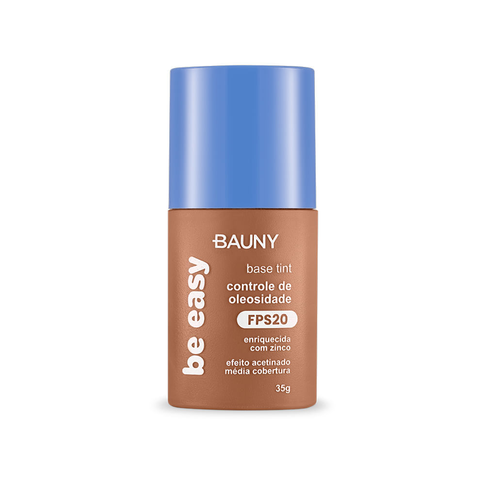 Base Tint Líquida Be Easy Bauny FPS 20 35g Cor 100