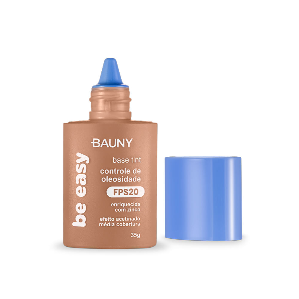 Base Tint Líquida Be Easy Bauny FPS 20 35g Cor 90