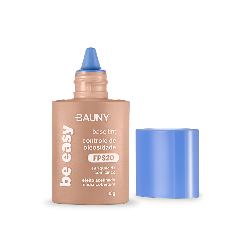 Base Tint Líquida Be Easy Bauny FPS 20 35g Cor 70