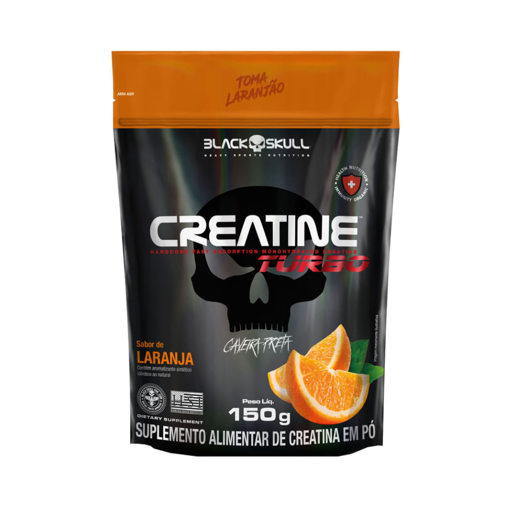 Creatine Turbo - Pouchs 150g -  Laranja