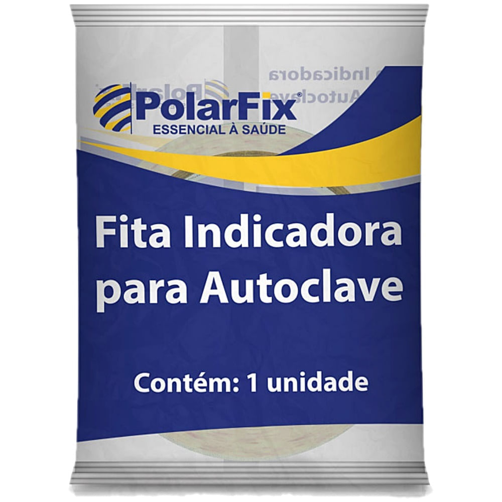 Fita Indicadora para Autoclave PolarFix 19mmx30m