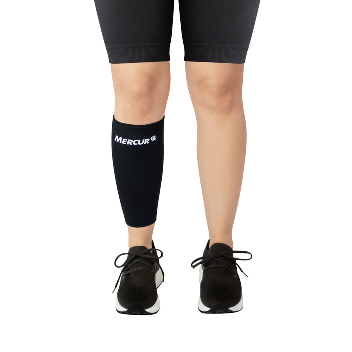 Suporte Panturrilha Mercur Preta Tam M 1 Unidade