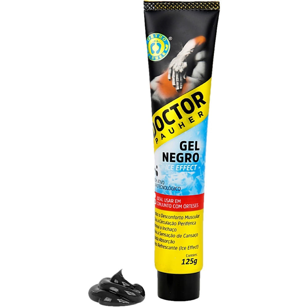 Gel Negro Para Massagem Doctor Pauher 15g