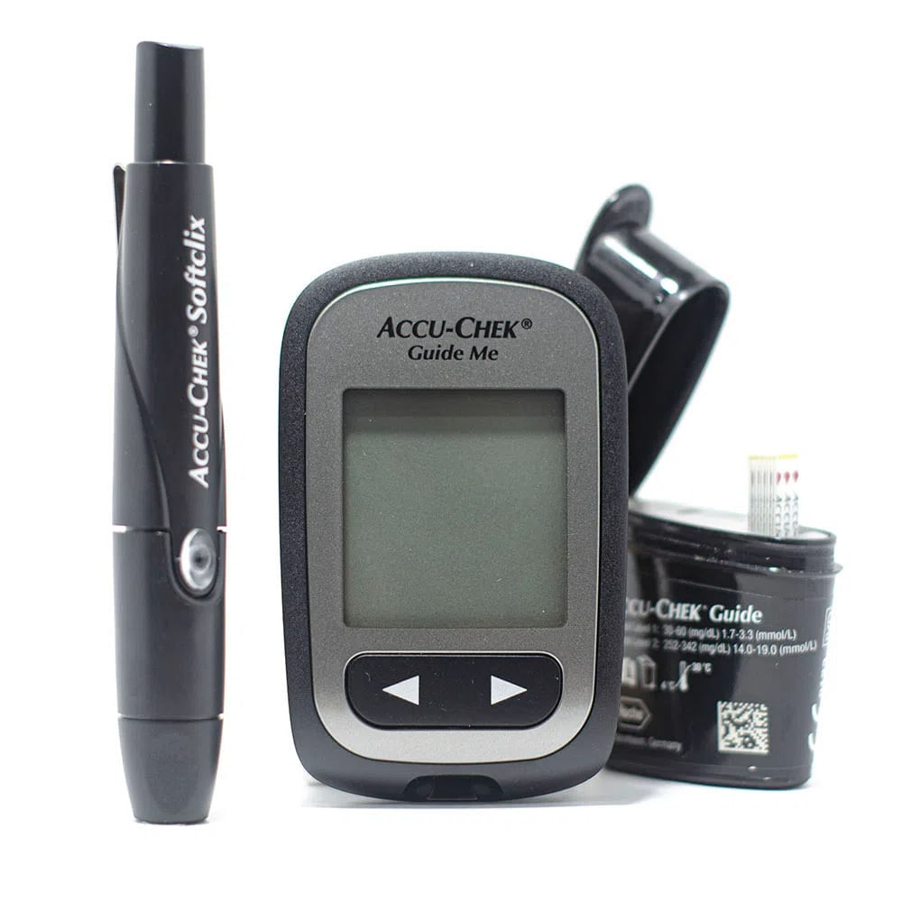 Kit Medidor de Glicemia Accu-Chek Guide Me