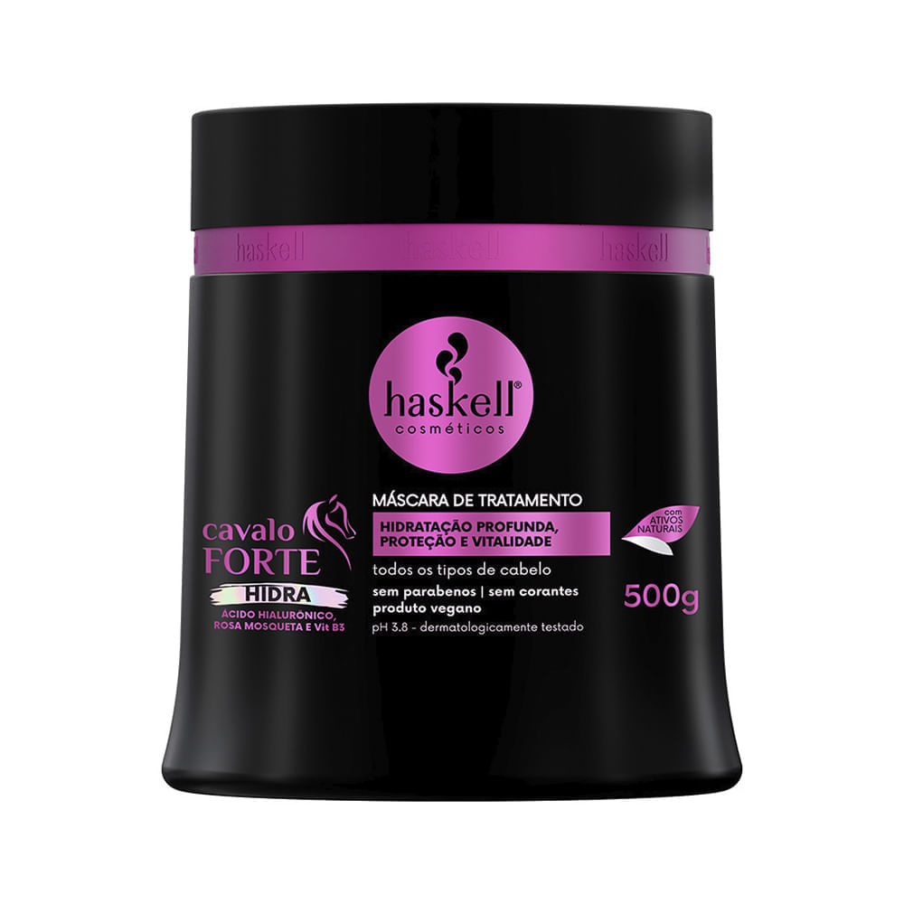 Creme De Tratamento Haskell Cavalo Forte Hidra 500g